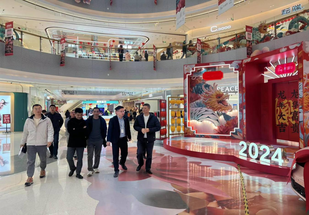 18av
联合下属企业金禾公司赴霞浦“方圆荟”天悦时代广场开展2024年春节前消防工作和安全生产检查