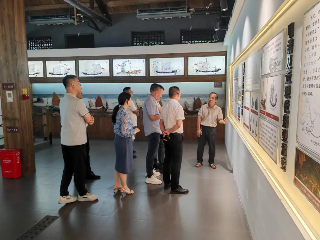 【党的建设】18av下属企业联合开展“传承福船非遗精神 筑牢国企党建根基”主题党日活动